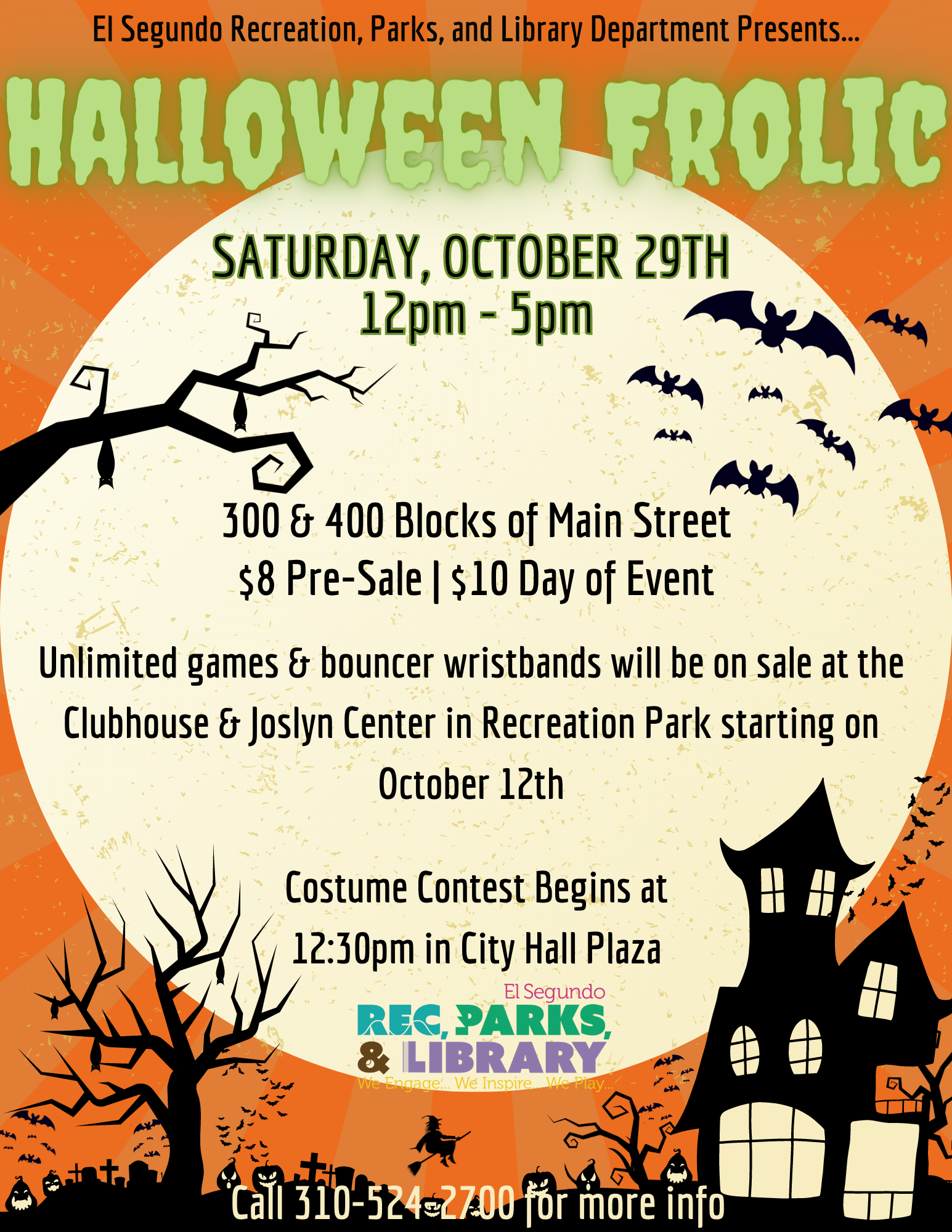 Halloween Frolic 2022 Flyer